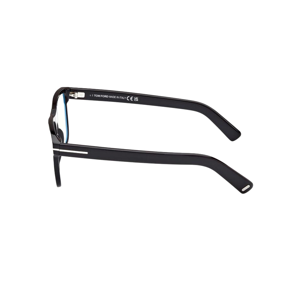Tom Ford FT5902 001 sunglasses in black, side view