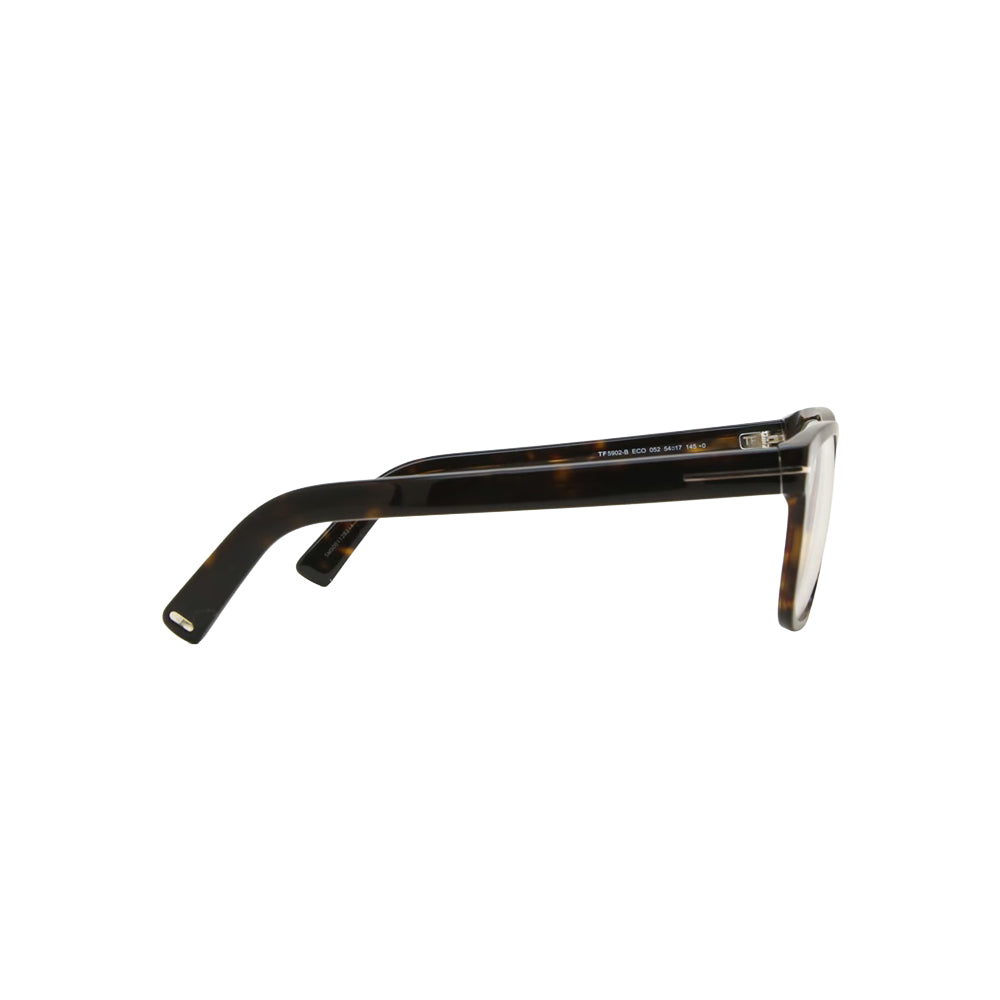 Tom Ford FT5902 057 glasses in havana, side view