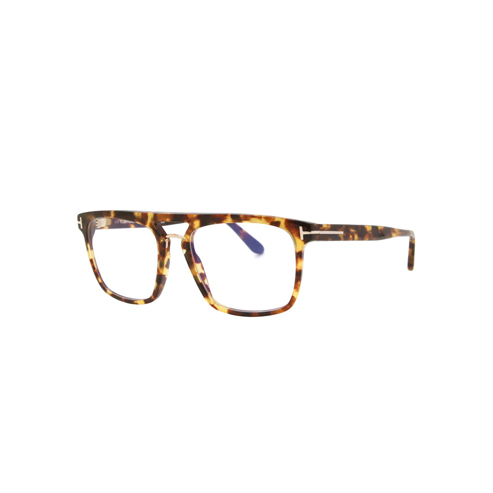 Tom Ford FT5942 053 sunglasses in black, 45° view