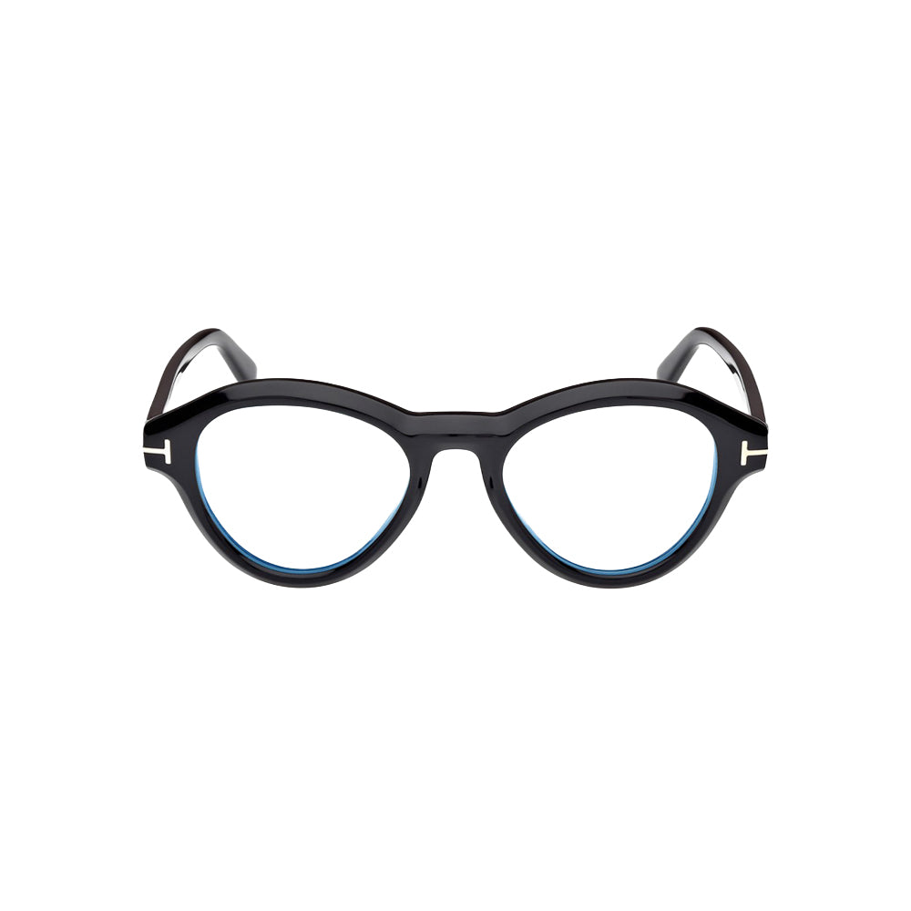 Tom Ford FT5962 sunglasses in black, front view