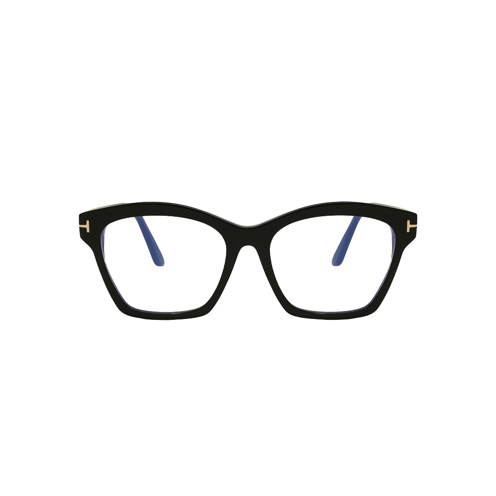 Tom Ford FT5965 sunglasses in black, front view