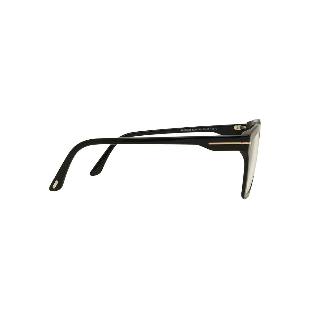 Tom Ford FT5965 sunglasses in black, side view
