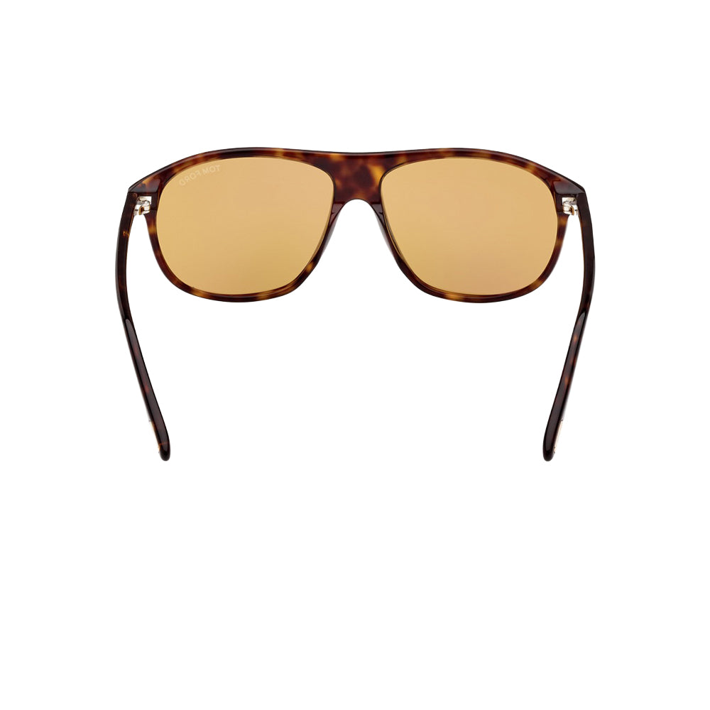 Tom Ford TF 1027 glasses in havana, front view