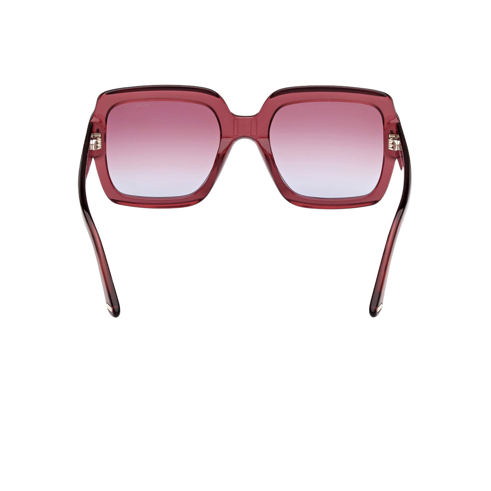 Tom Ford TF 1082 sunglasses in red, front view