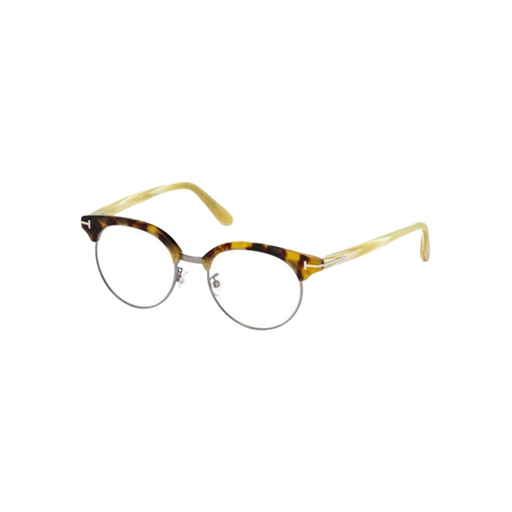 Tom Ford TF 5343 glasses in havana, 45° view
