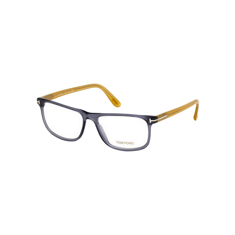 Tom Ford TF 5356 glasses in black, 45° view