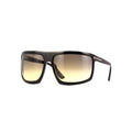Tom Ford TF1066 glasses in black, 45° view