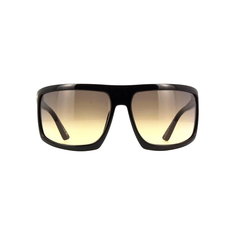Tom Ford TF1066 glasses in black, front view