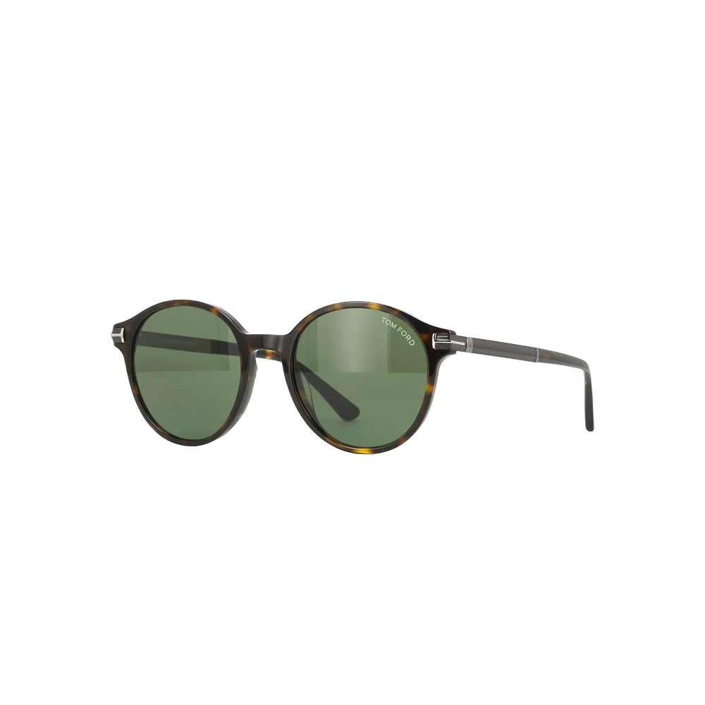 Tom Ford TF1184 sunglasses in havana, 45° view