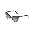 Tom Ford TF303 sunglasses in black, 45° view