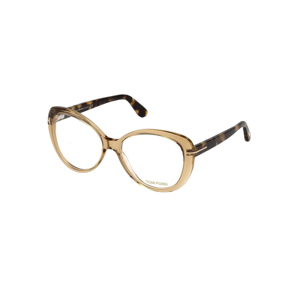 Tom Ford TF5492 glasses in grey, 45° view