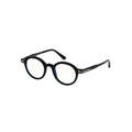 Tom Ford TF5664-B glasses in black, 45° view