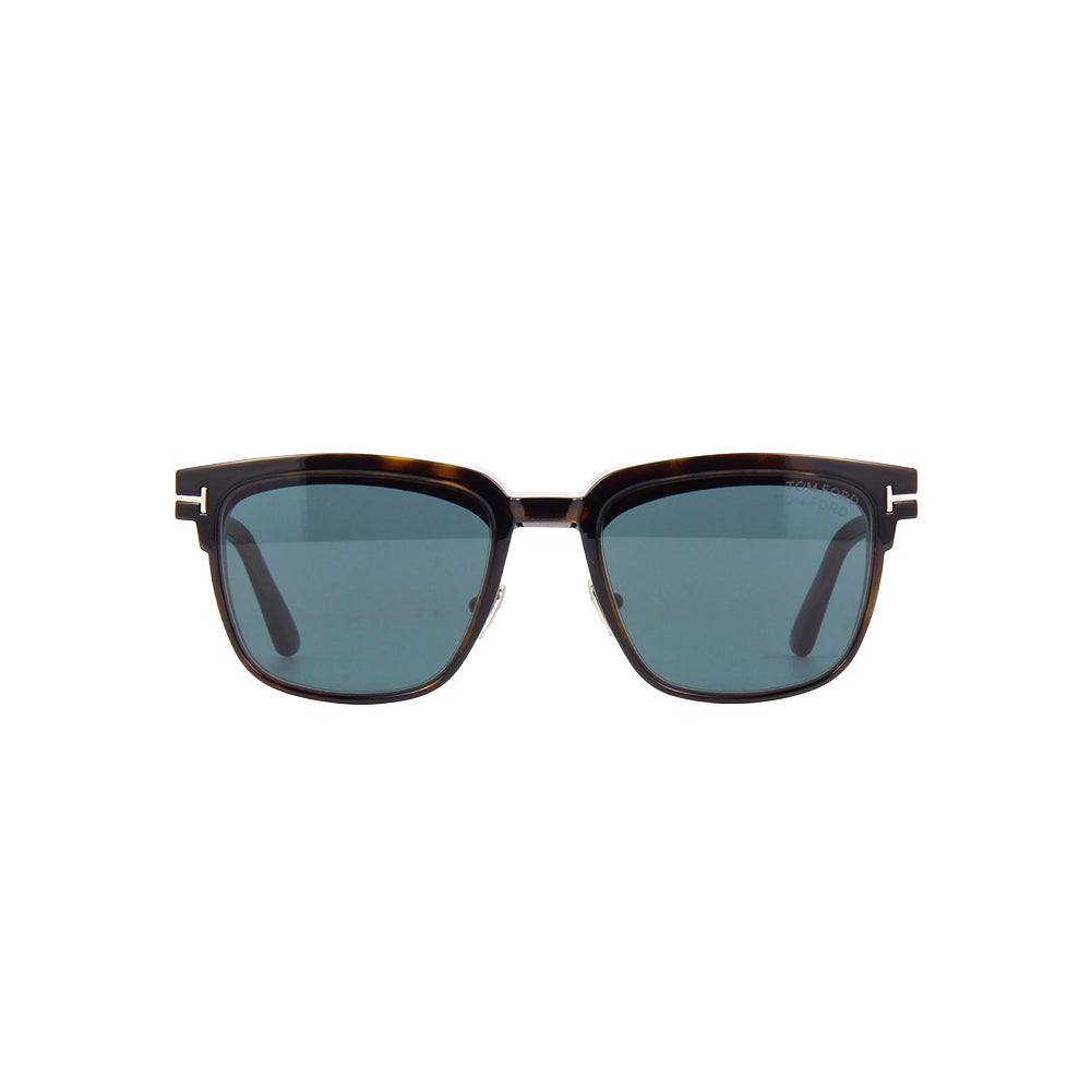 Tom Ford TF5683-B glasses in havana, front view