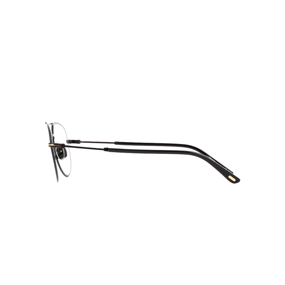 Tom Ford TF5829-B glasses in black, side view