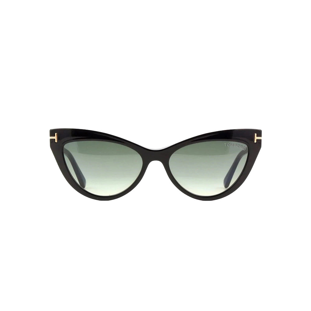 Tom Ford TF5896-B glasses in black, front view