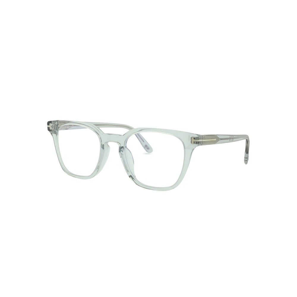 Tom Ford TF6014-K-B glasses in grey, 45° view