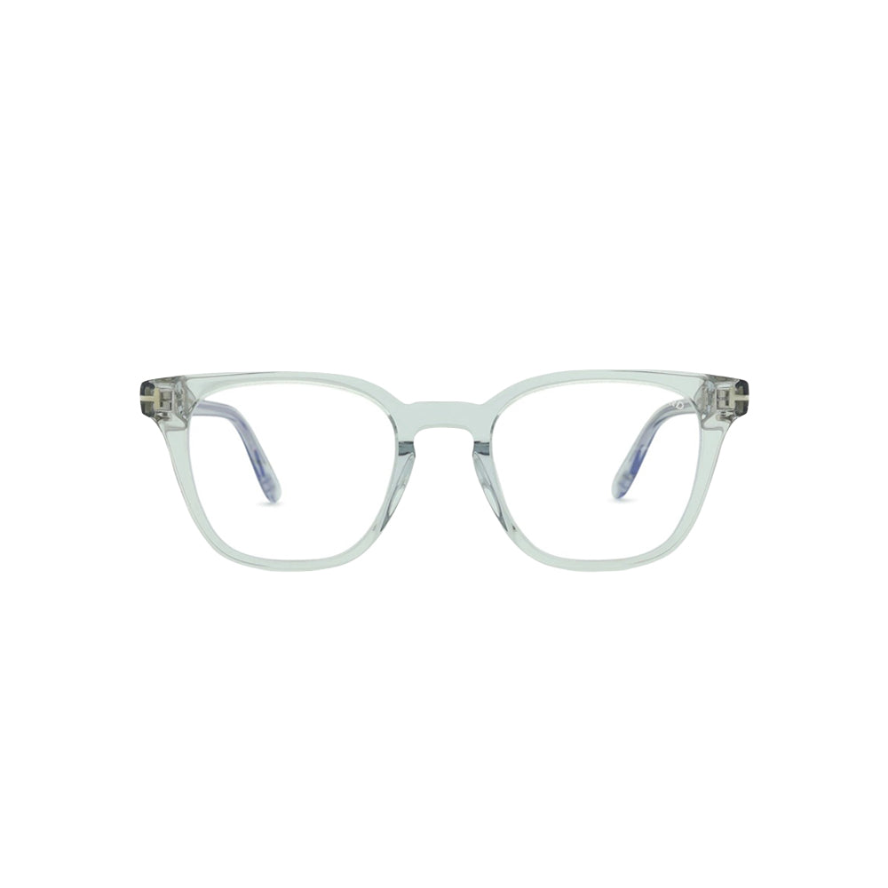 Tom Ford TF6014-K-B glasses in grey, front view
