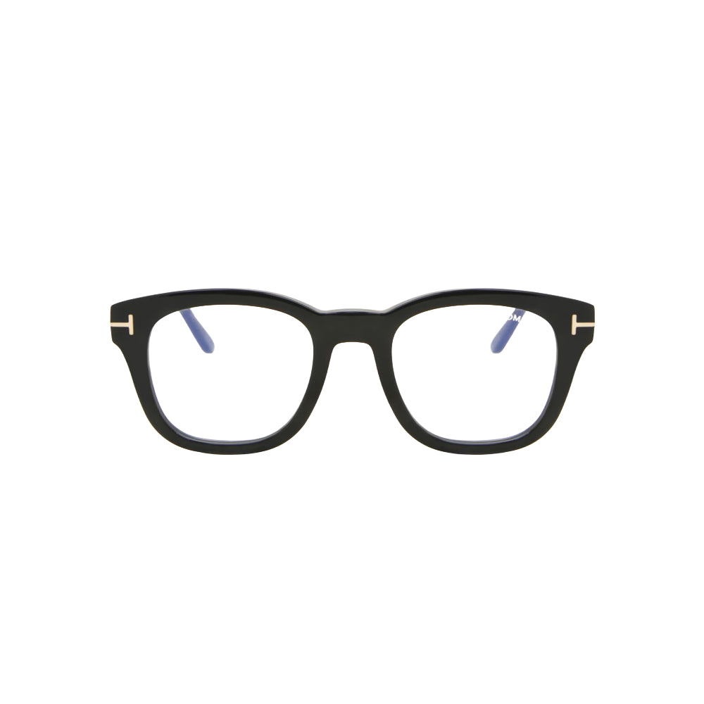 Tom Ford TF6042-B glasses in black, front view
