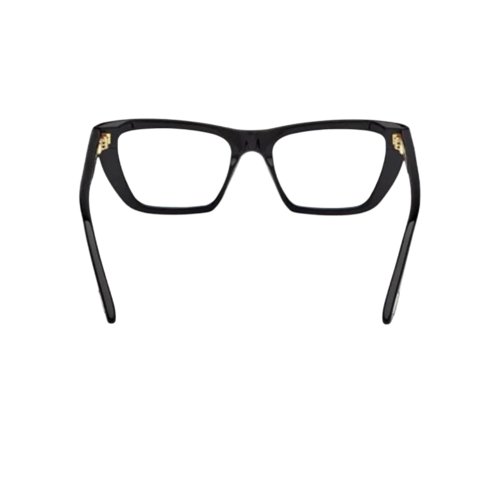 Tom Ford TF6047-B glasses in black, front view