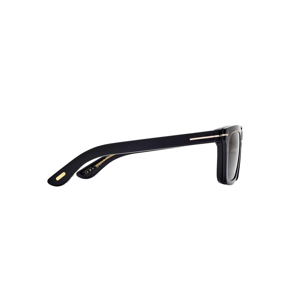 Tom Ford TF6070-B sunglasses in black, side view