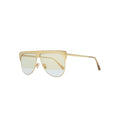Tom Ford TF757 sunglasses in gold, 45° view
