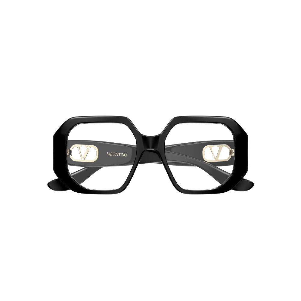 Valentino VG0003O glasses in black, front view