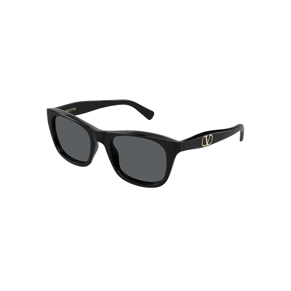 Valentino VG0013SK sunglasses in black, 45° view