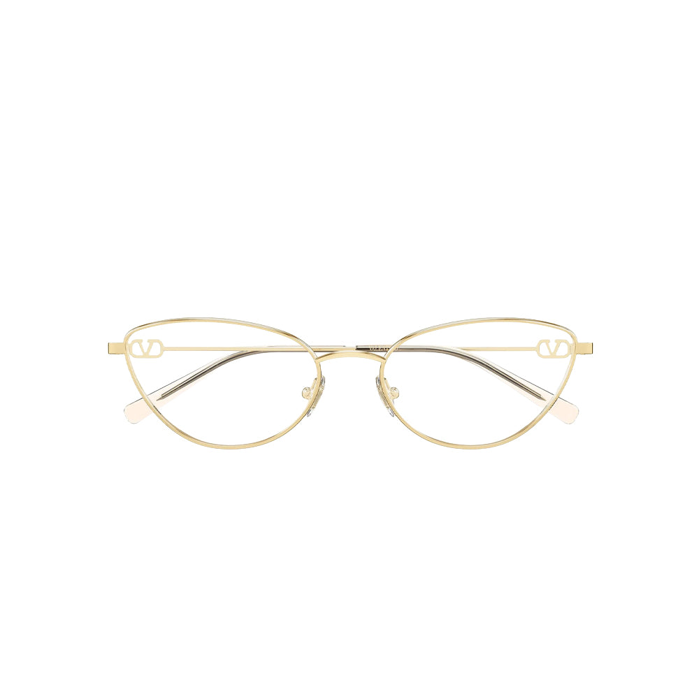 Valentino VG0029O glasses in gold, front view