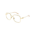Valentino VG0030O glasses in gold, 45° view