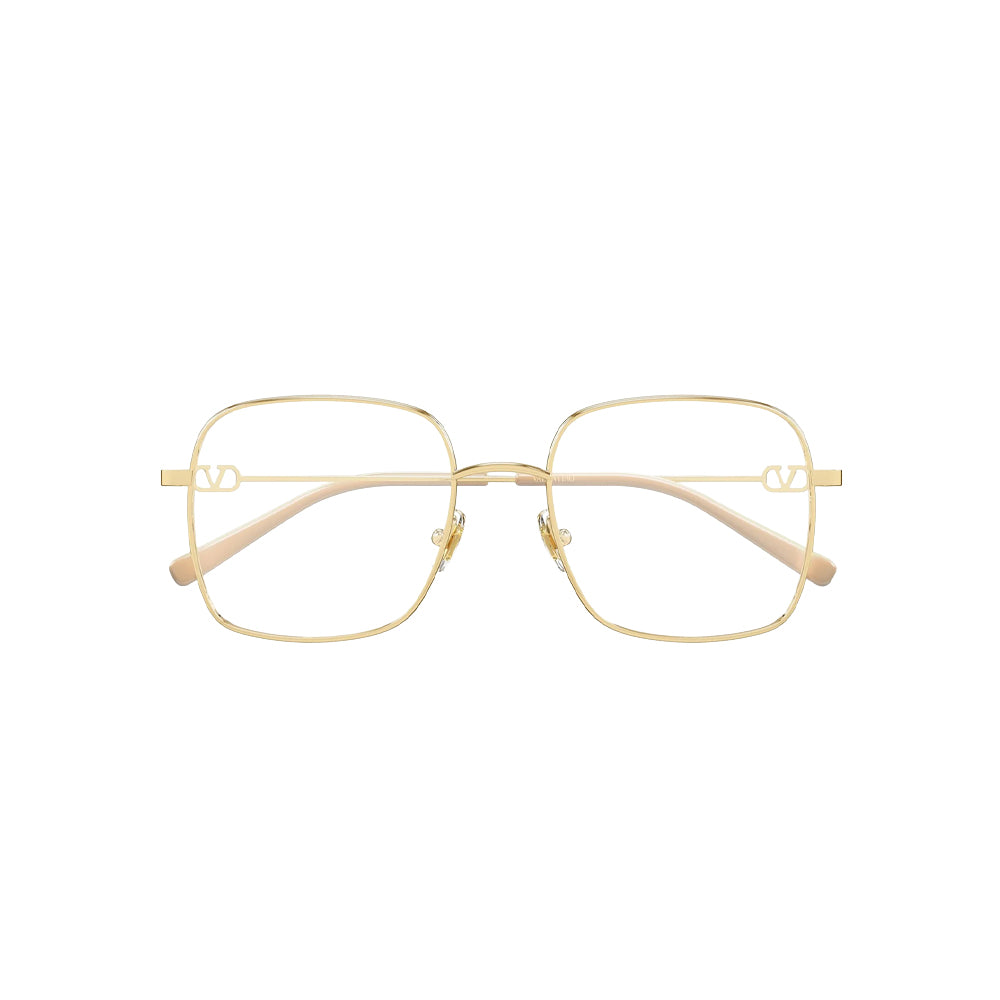 Valentino VG0030O glasses in gold, front view