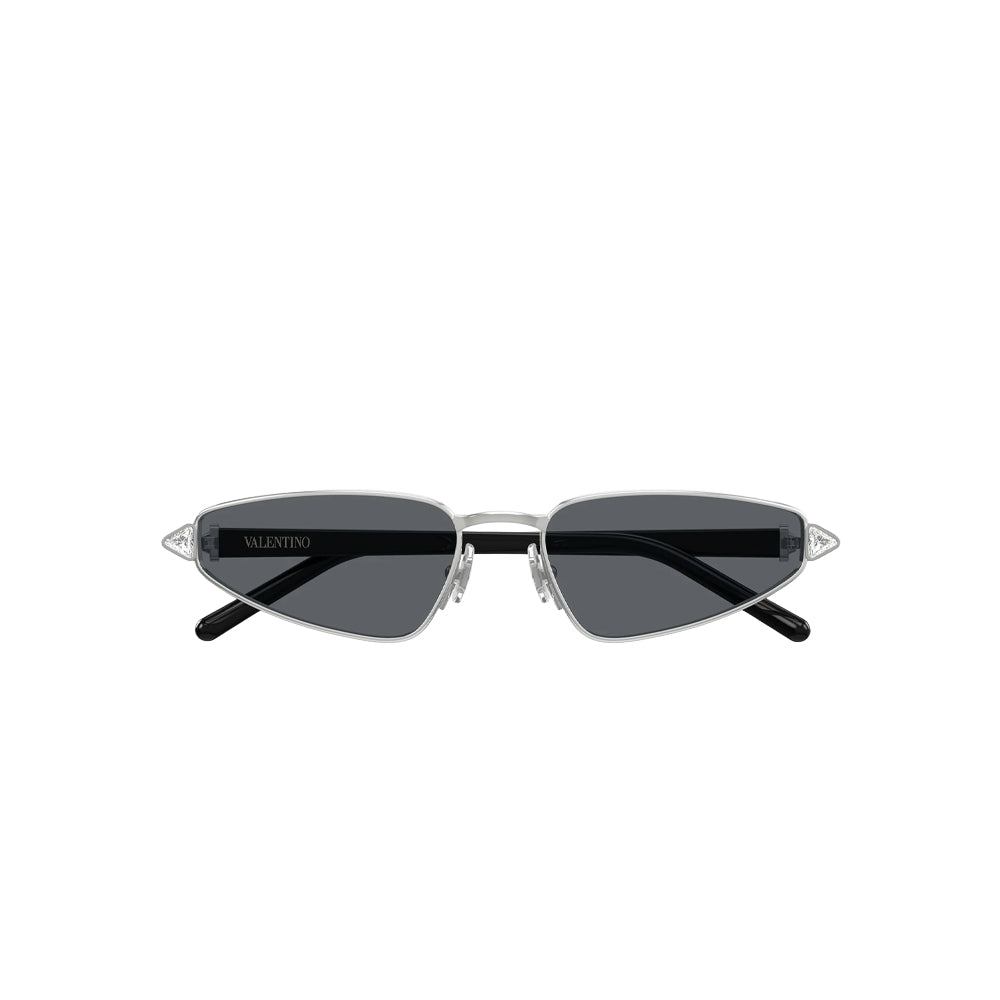 Valentino VG0035S sunglasses in silver, front view