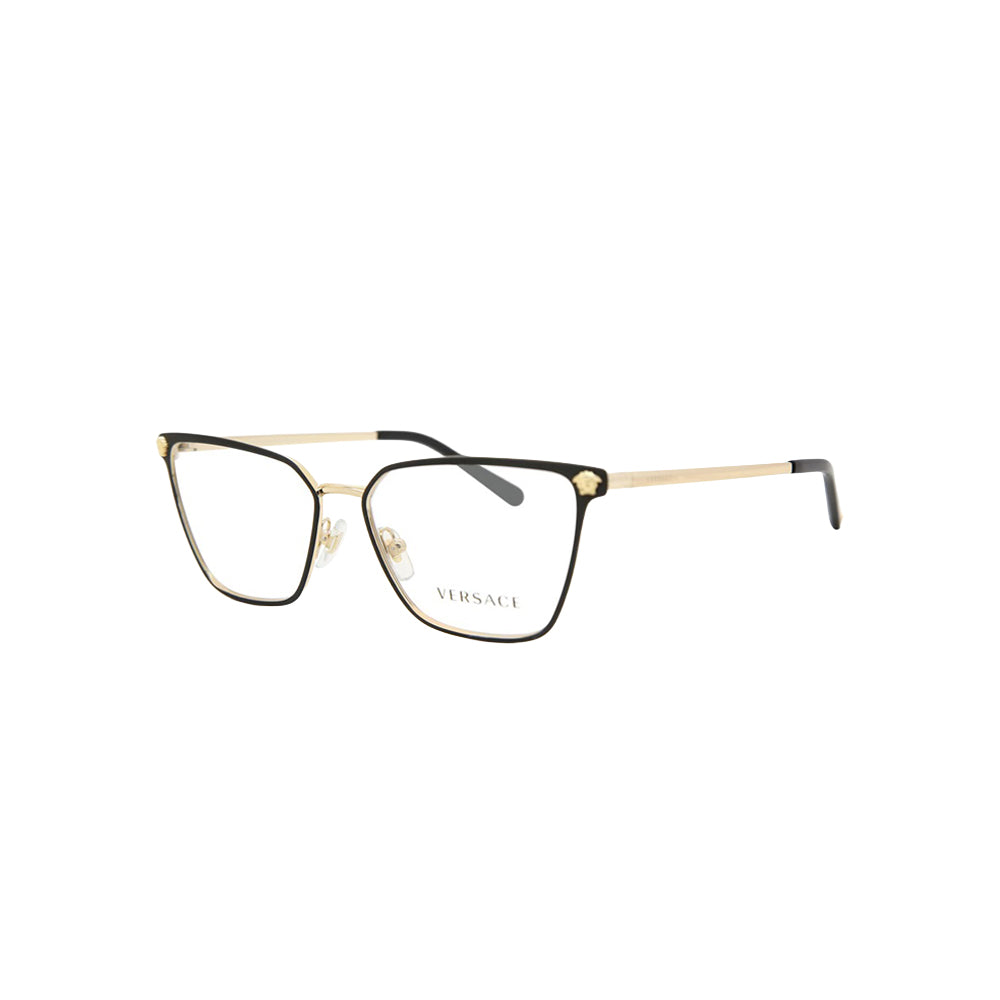 Versace 1275 glasses in gold, 45° view
