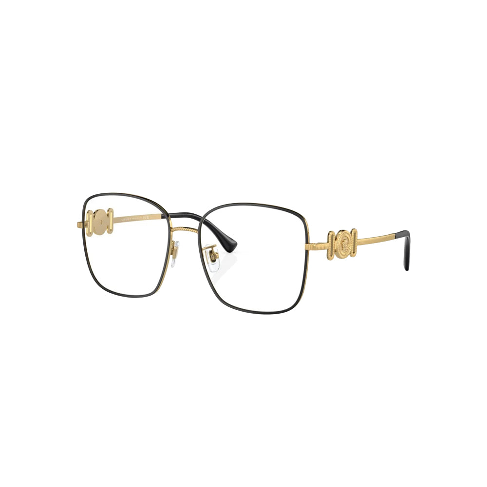 Versace 1286-D glasses in gold, 45° view