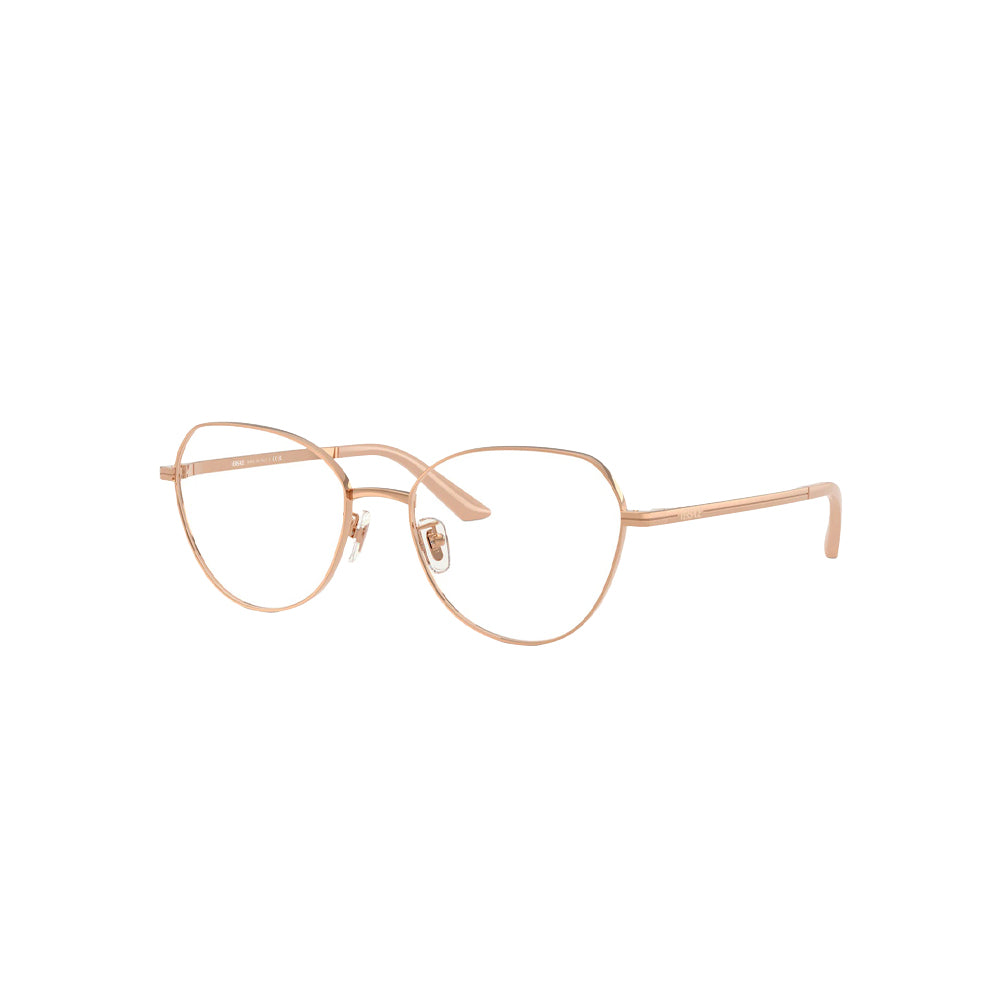 Versace 1313-D glasses in pink, 45° view