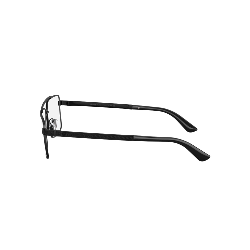 Versace 1315 glasses in black, side view