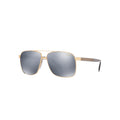 Versace 2174 sunglasses in gold, 45° view