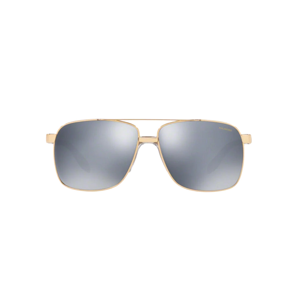 Versace 2174 sunglasses in gold, front view