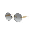 Versace 2214 sunglasses in gold, 45° view