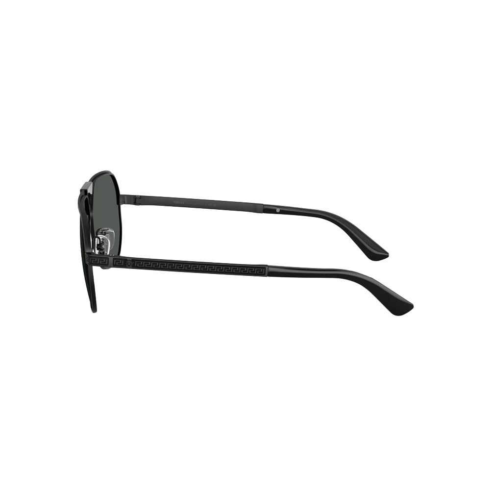 Versace 2294 sunglasses in black, side view