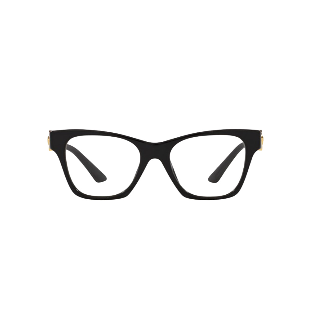 Versace 3341-U glasses in black, front view