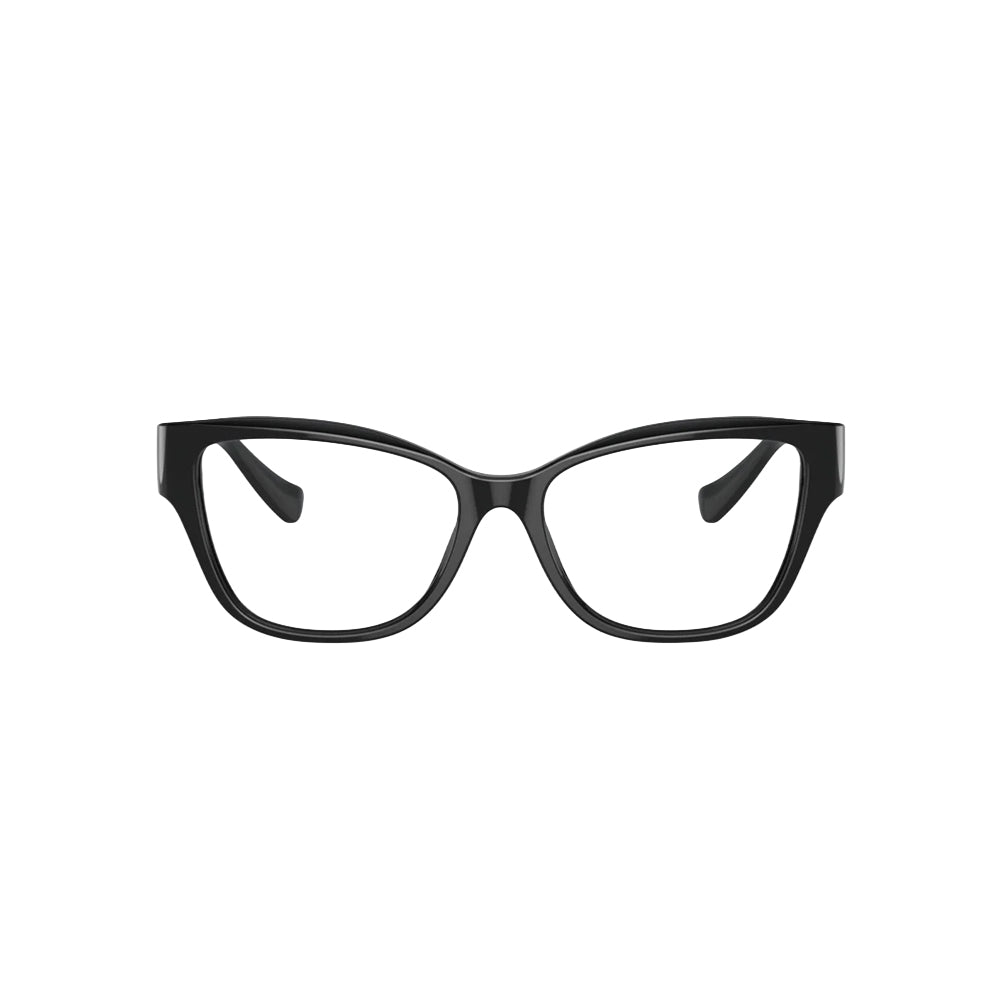 Versace 3347 glasses in black, front view