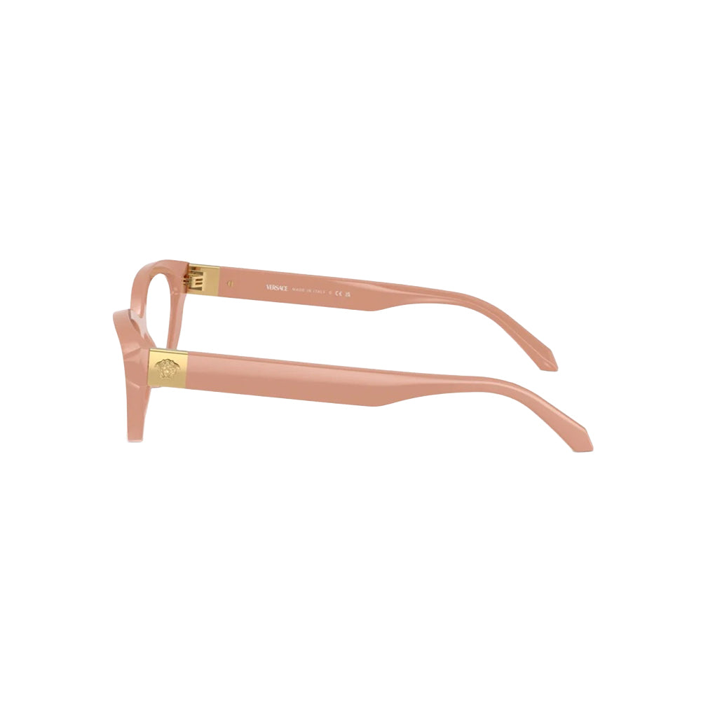 Versace 3356 glasses in pink, side view