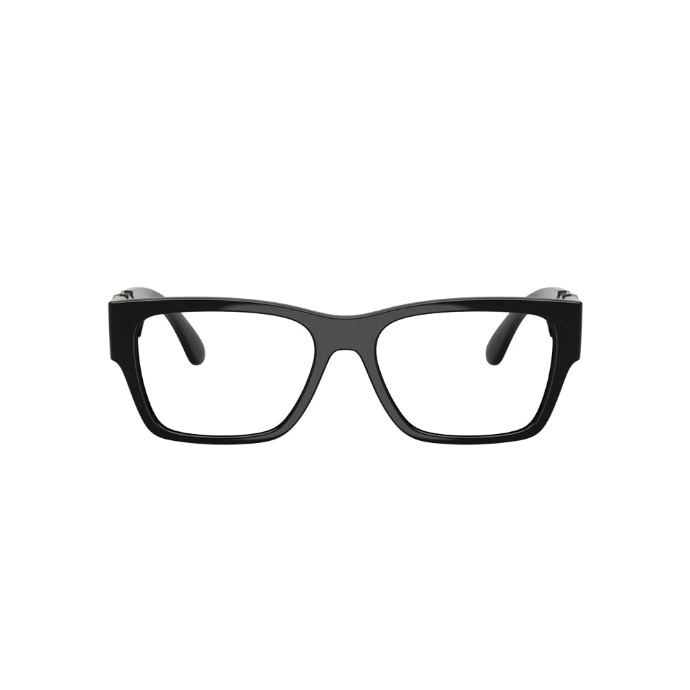 Versace 3368-U glasses in black, front view