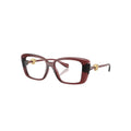 Versace 3385-U glasses in brown, 45° view