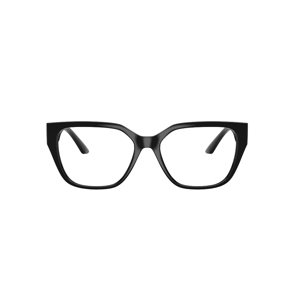 Versace 3387-U glasses in black, front view