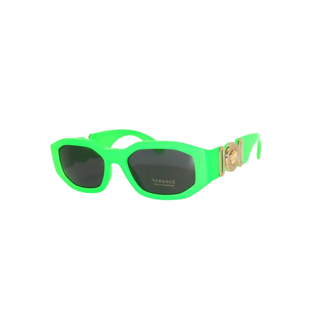 Versace 4361 sunglasses in black, 45° view