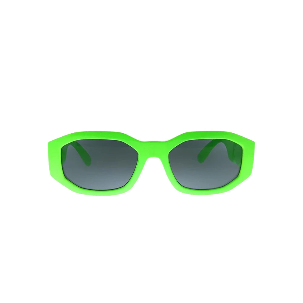 Versace 4361 sunglasses in black, front view