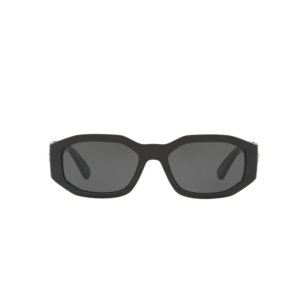 Versace 4361 sunglasses in black, front view