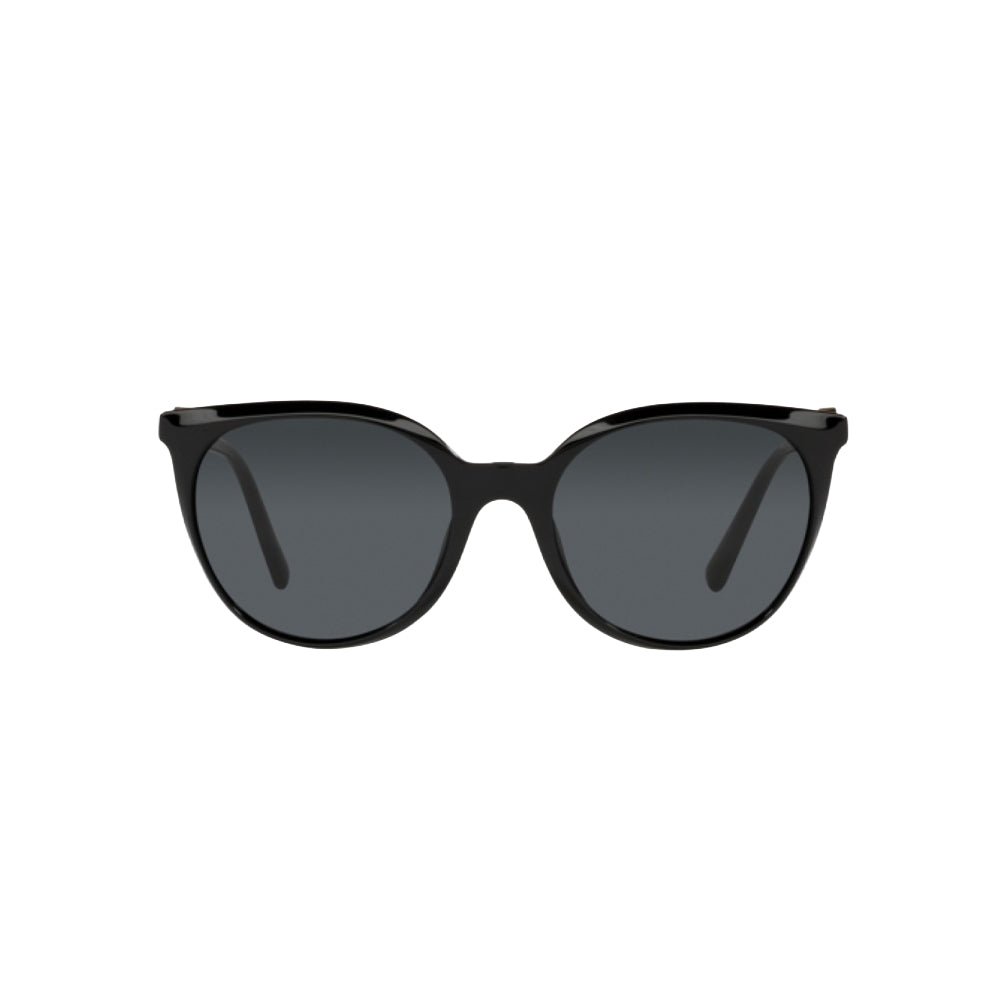 Versace 4404 sunglasses in black, front view