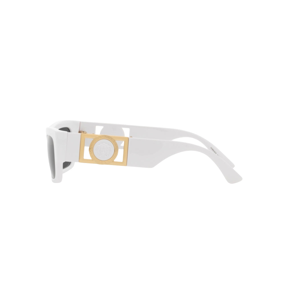 Versace 4416-U sunglasses in white, side view